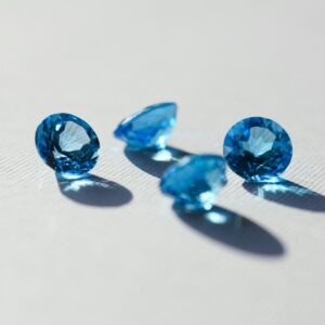 Zaffiro blu certificato