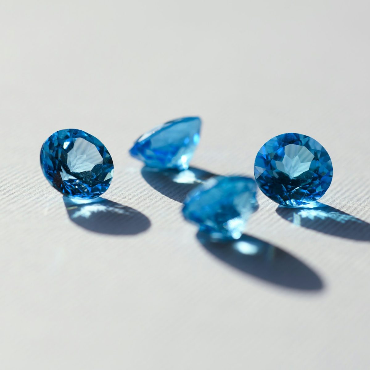 Zaffiro blu certificato